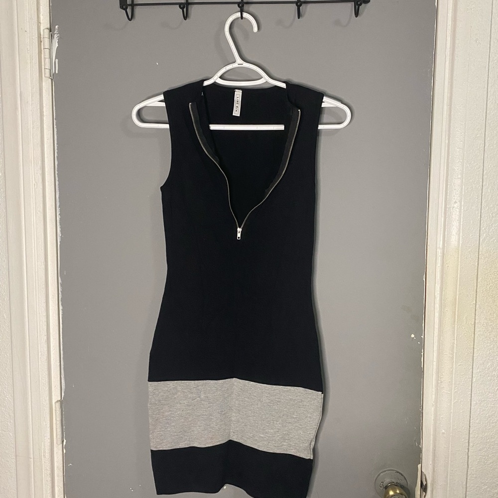 Black and gray dress small size